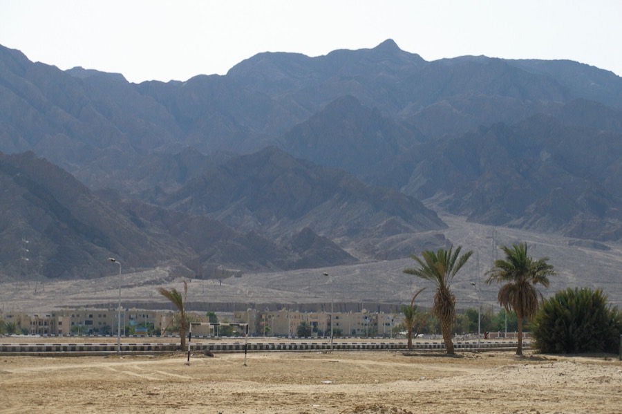 Sinai mountains near Nuweiba